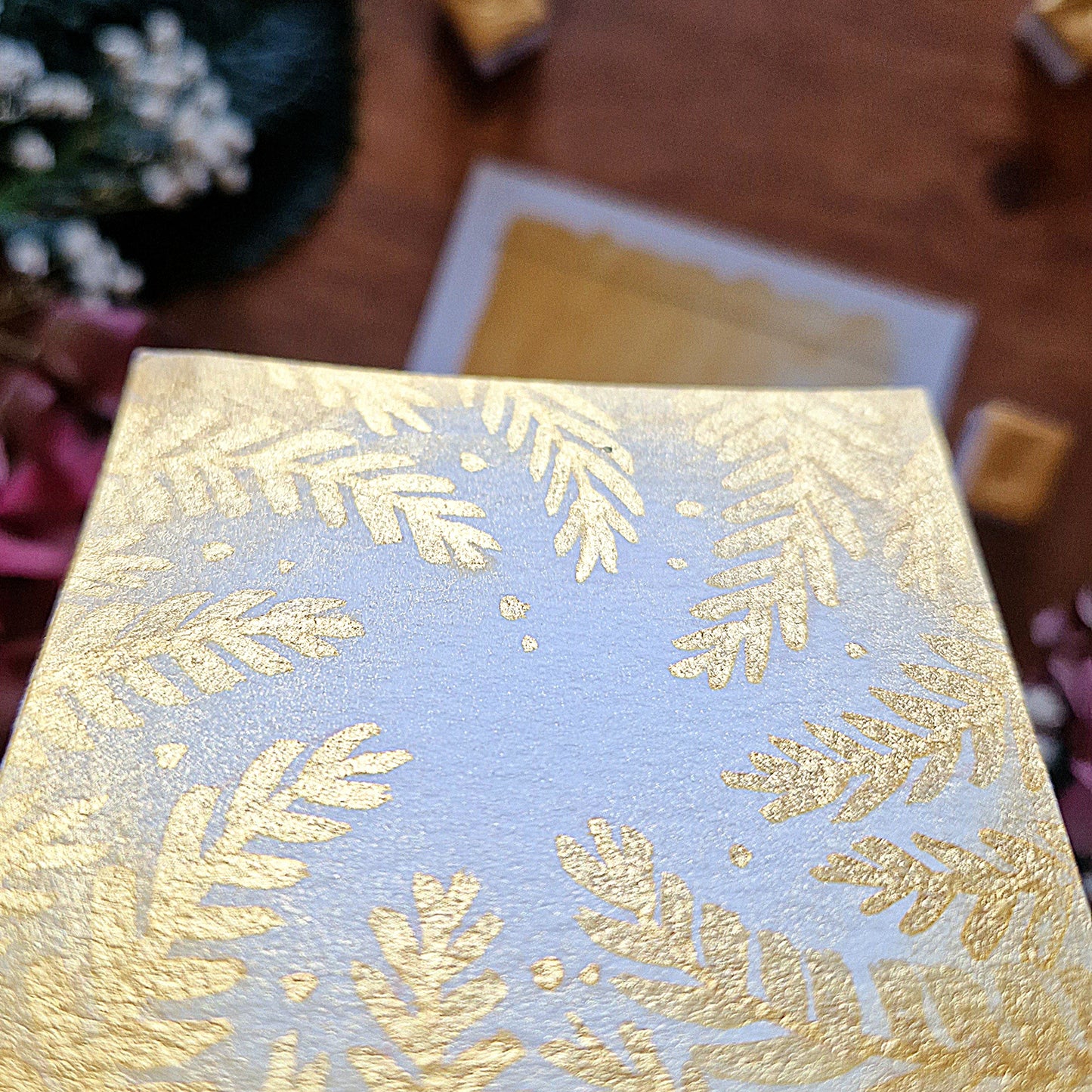 Roi Soleil, aquarelle artisanale, demi-godet