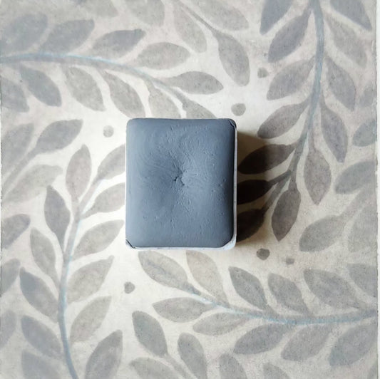 Menhir, aquarelle artisanale, demi-godet