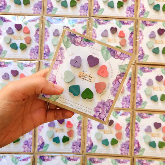 Mini palette cœurs