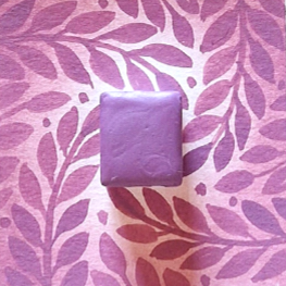Lilas, aquarelle artisanale, demi-godet