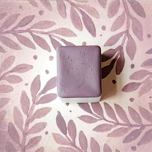 Hortense, aquarelle artisanale, demi-godet