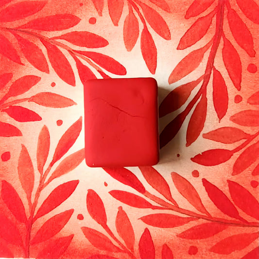 New Coquelicot, aquarelle artisanale, demi-godet