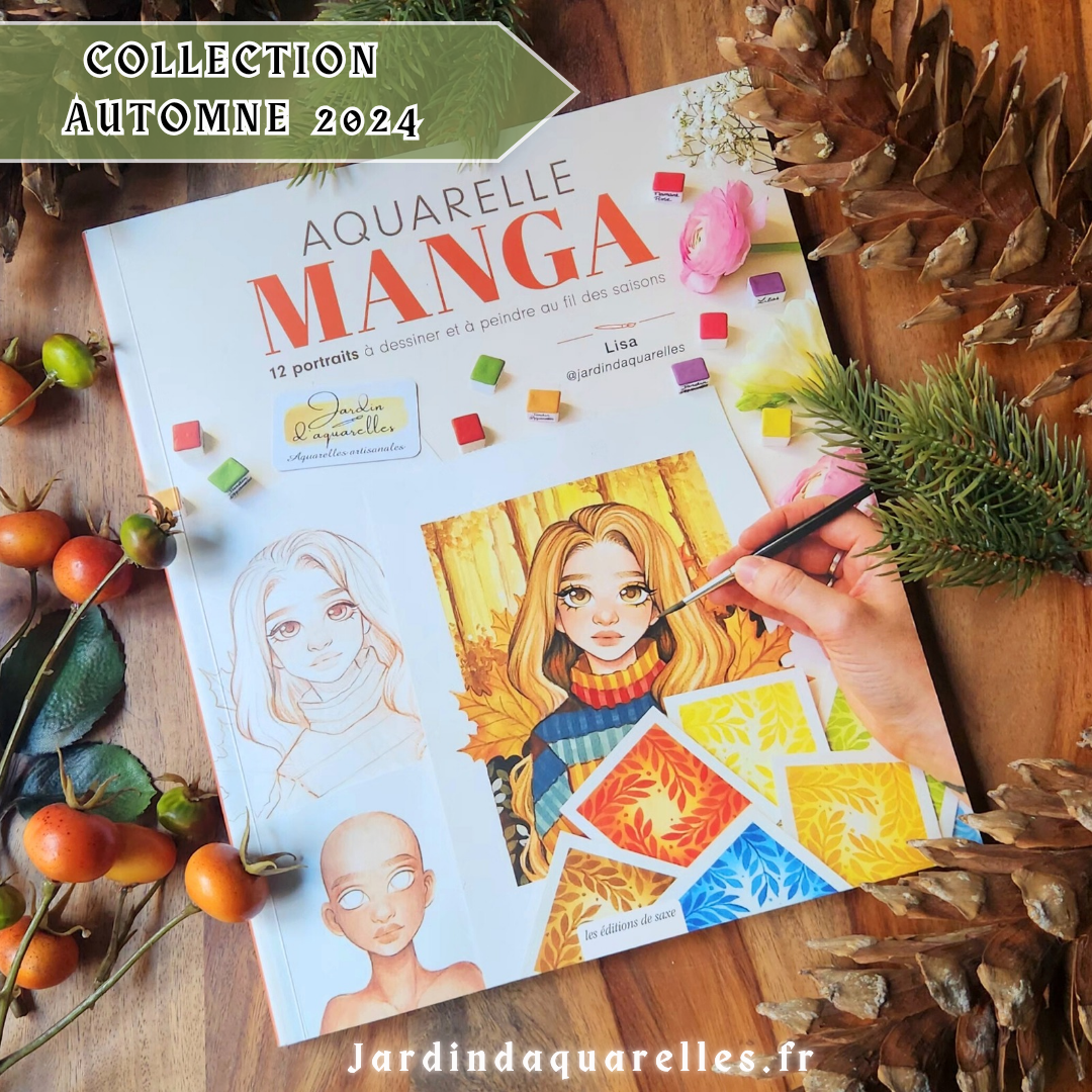 Livre "AQUARELLE MANGA"